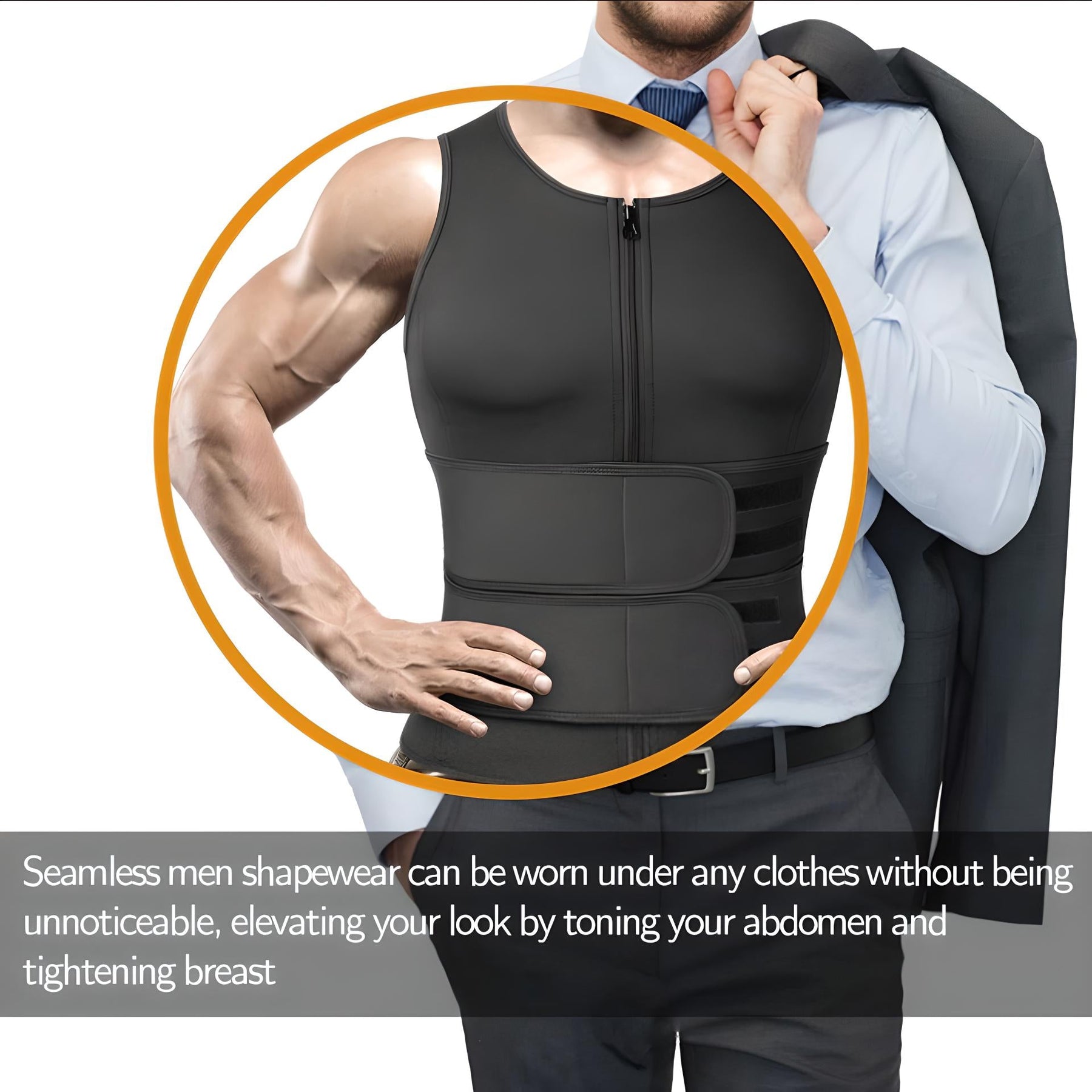 Elevate Your Fitness Journey with Men's Neoprene Sauna Vest - Gear Elevation
