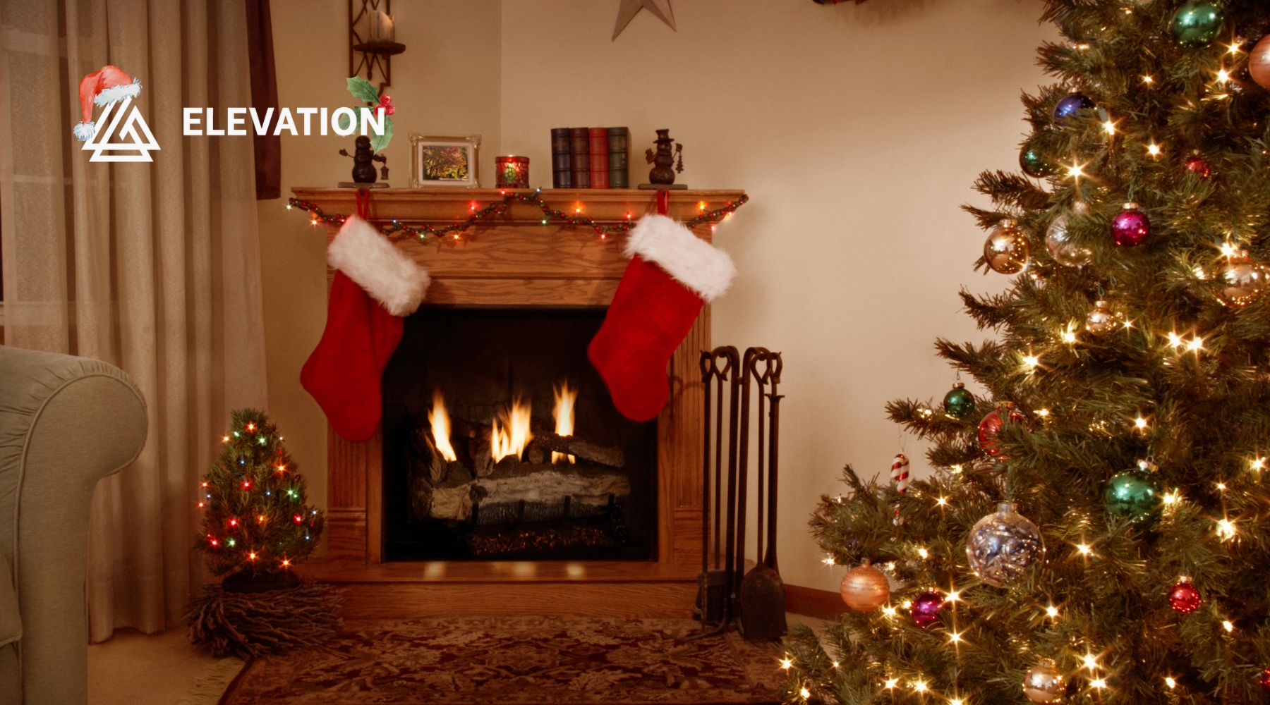 How to Decorate a Small Living Room for Christmas - Gear Elevation