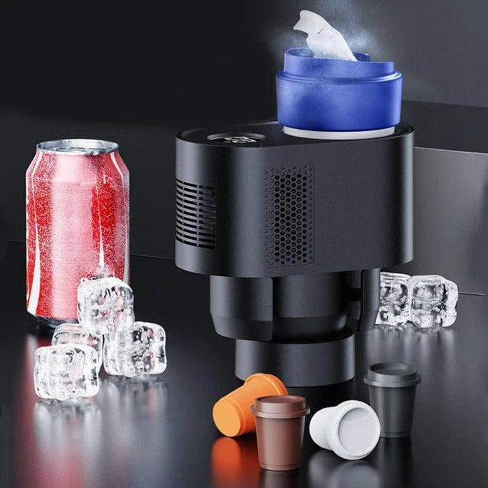 2 In 1 Car Heating Cooling Cup - Portable Car Cooler Cup Mug Tumbler Holder - Gear Elevation