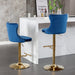25 - 33 Inch Modern Upholstered Bar Stools with Backs, Comfortable Tufted for Home, Pub, and Kitchen (Set of 2) - Gear Elevation