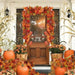 2M Artificial Autumn Maple Leaf Garland– Lush Autumn Vine for Thanksgiving & Halloween Decor - Gear Elevation