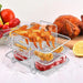 3 - Layer Air Fryer Rack - Multi - Layer Stainless Steel Stackable Grid Grilling and Toast Rack for Oven and Microwave - Gear Elevation