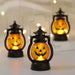 3 - Packs Halloween LED Lantern Lights Decoration - Pumpkin Skull LED Pony Lantern Halloween Decoration - Gear Elevation