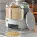 360° Rotating Grain Dispenser - Multi - Compartment Storage - Gear Elevation