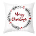 Christmas Cushion Cover – Festive Santa & Elk Design for Holiday Decor & Perfect New Year Gift! - Gear Elevation