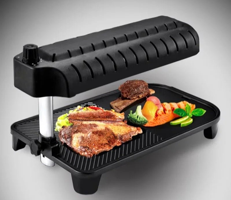 3D Infrared Electric Grill – Smokeless Korean BBQ Non - Stick Electric Grill & Baking Pan - Gear Elevation