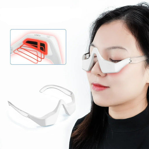 3D Micro - Current Pulse Eye Massager with Red Light - Relieves Dark Circles, Removes Wrinkles, Anti - Ageing - Gear Elevation