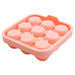 3D Rose Ice Molds - 1.3 Inch Small Ice Cube Trays, 9 - Grid Cute Flower Shape, Silicone Rubber Fun Ice Ball Maker for Kitchen - Gear Elevation