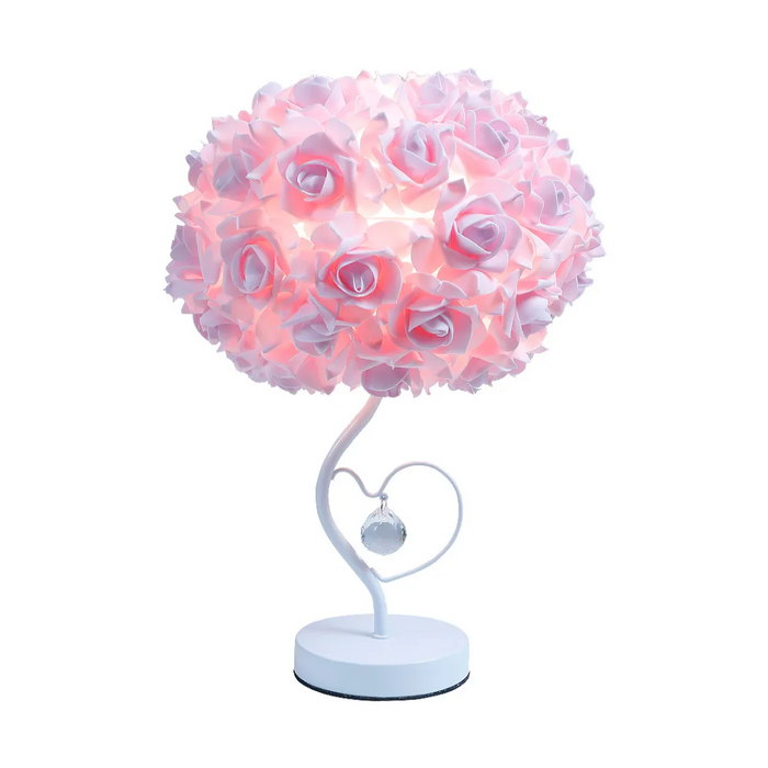 Pastel Rose LED Tree Lamp – Romantic Glow for Weddings, Parties & Cozy Home Vibes
