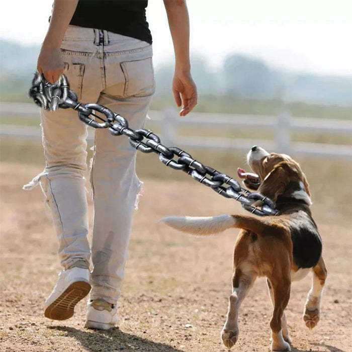 Simulation Chain for Dogs - Stylish, Lightweight Dog Leash