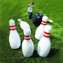 PVC Inflatable Bowling Set - Indoor and Outdoor Bowling Ball and Pins