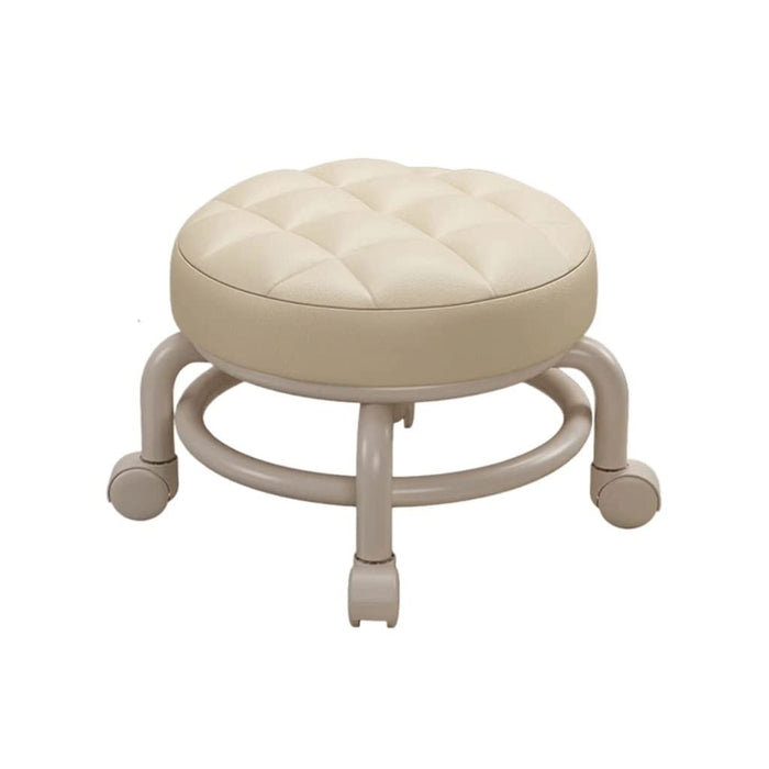 Multi-Functional Rolling Low Stool – Universal Seat with Wheels for Shoe Changing & More