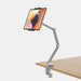 Adjustable Rotating Tablet Holder Stand - Portable Monitor Holder, Pad and Phone Clip Mount - Gear Elevation