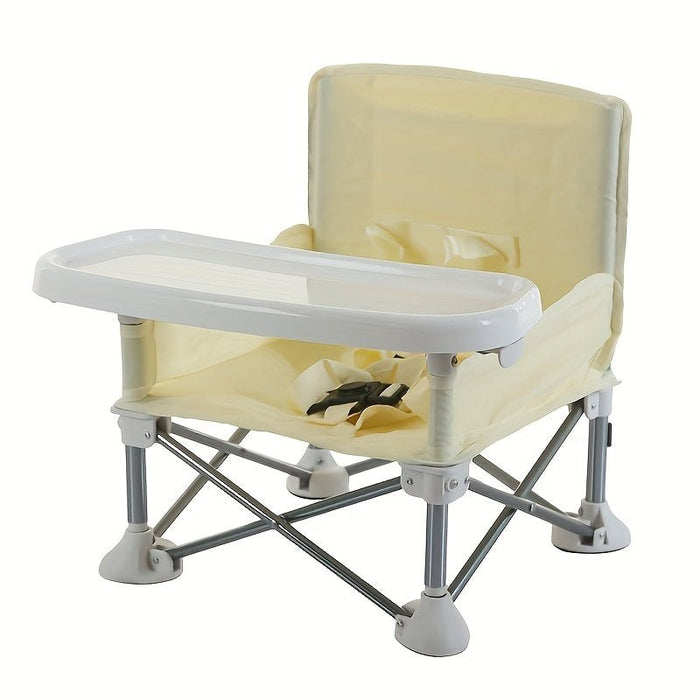 Adventurous Toddler Camping Chair - Foldable Baby Dining Table with Storage Bag, Portable Kids Feeding Chair - Gear Elevation