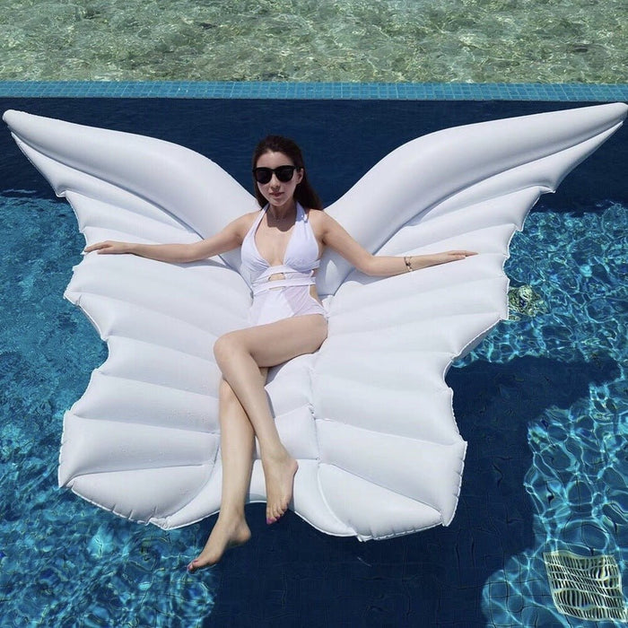 Angel Wings Inflatable Floating Row - Pool Floaties, Inflatable Toys, and Water Supplies - Gear Elevation