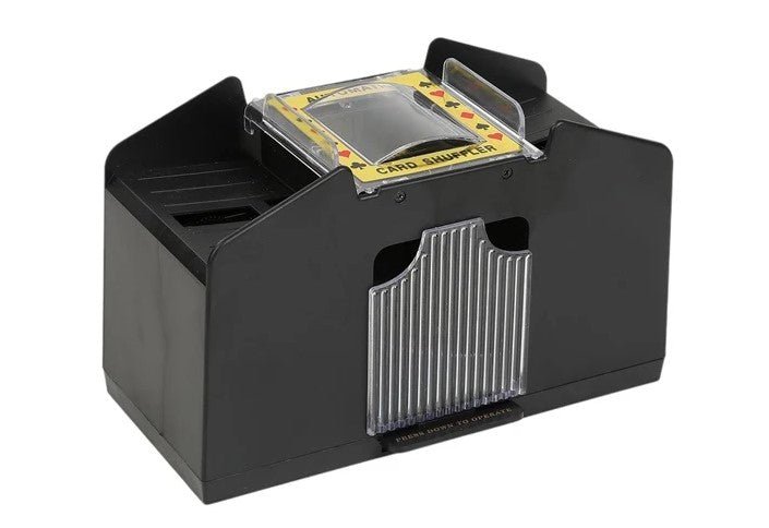 Automatic Playing Card Shuffler – Perfect for 2 - 6 Decks, Battery - Free Precision for Smooth, Hands - Free Gameplay - Gear Elevation