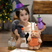 Black Rabbit Pumpkin, Bear and Eggplant Plush Toy – Soft Stuffed Doll with Bear Ears, Perfect for Halloween Trick or Treat Fun - Gear Elevation