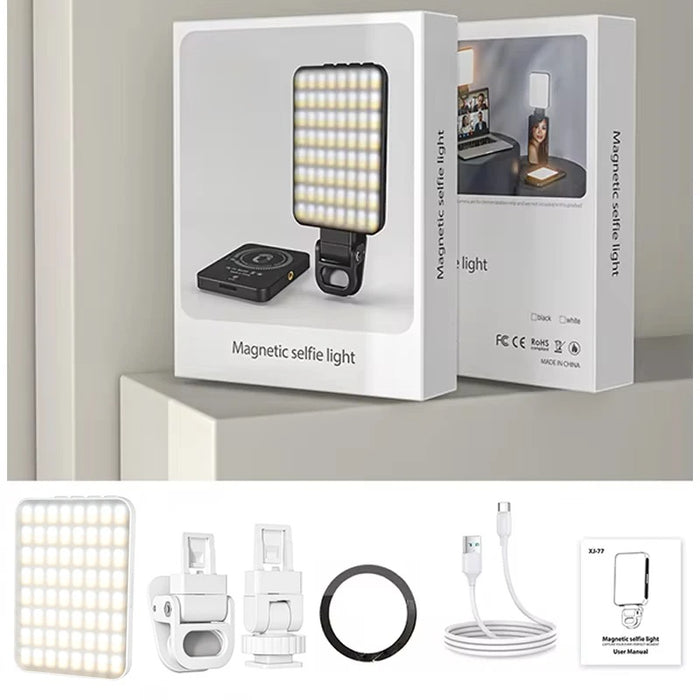 Magnetic LED Selfie Ring Light – Pro Lighting for TikTok, Streaming & iPhone 16/15/14