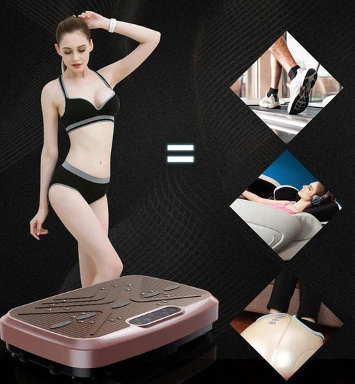 Body Shaping Slim Exercise Vibration Plate - Full Body Vibration Massager - Gear Elevation