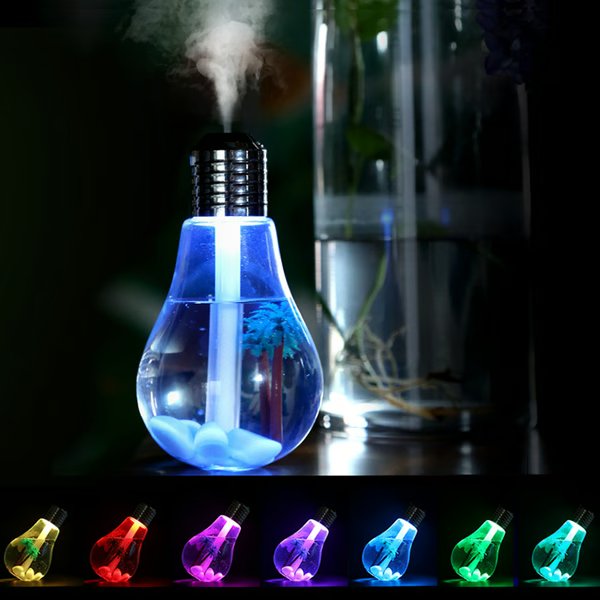 Bulb Humidifier Night Light - Aesthetic Room Enhancer - Gear Elevation