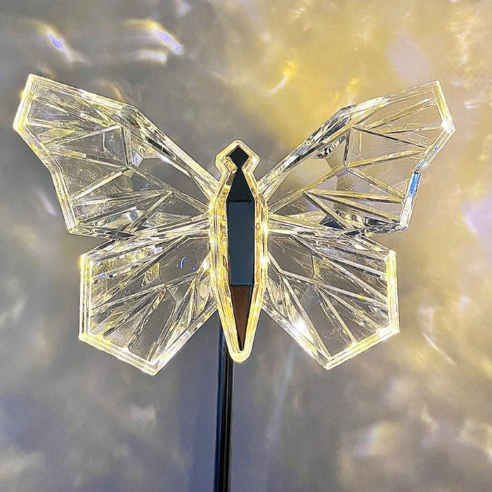 Butterfly Acrylic Shape LED USB Table Lamp - Whimsical Glow - Gear Elevation