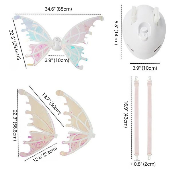 Butterfly Fairy Wings for Dogs - Enchanting Pet Accessory - Gear Elevation