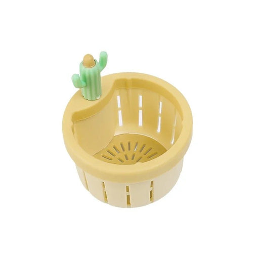 Cactus Automatic Pressing Sink Strainer – Anti - Clog Kitchen Drain Stopper & Vegetable Washing Filter for a Fresh, Functional Kitchen - Gear Elevation