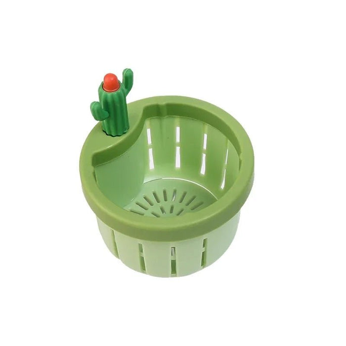 Cactus Automatic Pressing Sink Strainer – Anti - Clog Kitchen Drain Stopper & Vegetable Washing Filter for a Fresh, Functional Kitchen - Gear Elevation