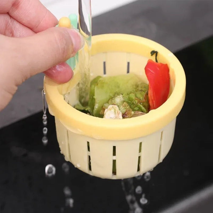 Cactus Automatic Pressing Sink Strainer – Anti - Clog Kitchen Drain Stopper & Vegetable Washing Filter for a Fresh, Functional Kitchen - Gear Elevation