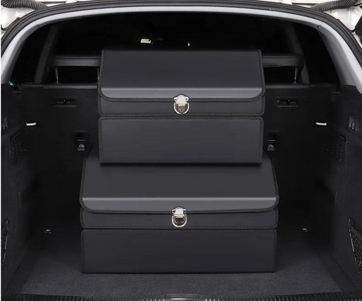 Car Trunk Organizer – Transform Your Vehicle with This Stylish Multi - Functional Leather Storage Bag for Effortless Tidying and Tool Management - Gear Elevation