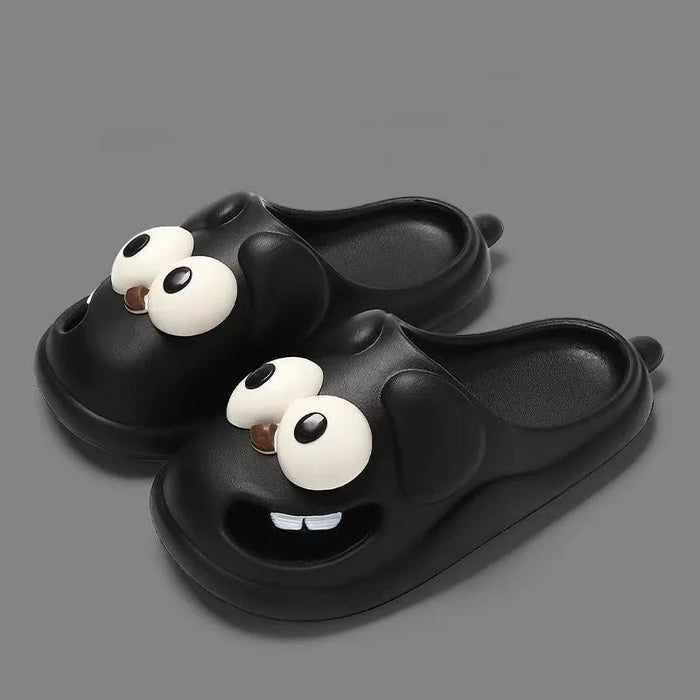 Cartoon Closed - Toe Slippers with Hole – Non - Slip Summer Slippers for Women, Perfect for Indoor Comfort and Outdoor Style - Gear Elevation