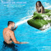 Cartoon Fashion Personality PVC Air Mattress - Inflatable Tank Float with Water Cannon Splash Gun Toy for Kids and Adults - Gear Elevation