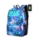 Cartoon - Inspired Luminous School Backpack – Stylish Daypack with USB Charging Port & Secure Lock for Boys and Girls (Under 15.6 inches) - Gear Elevation