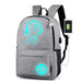 Cartoon - Inspired Luminous School Backpack – Stylish Daypack with USB Charging Port & Secure Lock for Boys and Girls (Under 15.6 inches) - Gear Elevation