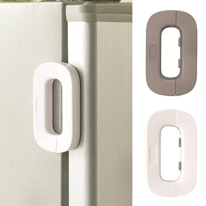 Child Safety Refrigerator Lock – Dedicated Anti - Pinch Door Buckles for Secure Home Protection and Peace of Mind - Gear Elevation