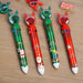 Christmas Ballpoint Pen Set with Adorable Cartoon Elk Charms – Perfect Gifts for Kids This Merry Season & New Year! - Gear Elevation