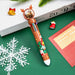 Christmas Ballpoint Pen Set with Adorable Cartoon Elk Charms – Perfect Gifts for Kids This Merry Season & New Year! - Gear Elevation