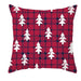 Christmas Cushion Cover – Festive Santa & Elk Design for Holiday Decor & Perfect New Year Gift! - Gear Elevation