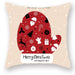 Christmas Cushion Cover – Festive Santa & Elk Design for Holiday Decor & Perfect New Year Gift! - Gear Elevation