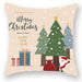 Christmas Cushion Cover – Festive Santa & Elk Design for Holiday Decor & Perfect New Year Gift! - Gear Elevation