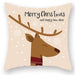 Christmas Cushion Cover – Festive Santa & Elk Design for Holiday Decor & Perfect New Year Gift! - Gear Elevation