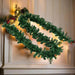 Christmas Garland with LED Lights – 32.8ft Sparkling Holiday Décor to Enchant Your Home & Outdoor Spaces - Gear Elevation