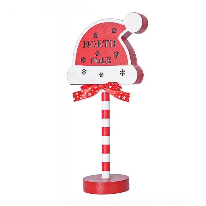 Christmas LED Wooden Desktop Sign Lights – Create a Festive Atmosphere for Your Holiday Celebrations! - Gear Elevation