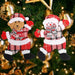 Christmas Tree Plush Doll Ornaments – Santa Claus & Snowman Hanging Pendants for Festive Home Décor & Holiday Gifts - Gear Elevation