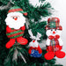 Christmas Tree Plush Doll Ornaments – Santa Claus & Snowman Hanging Pendants for Festive Home Décor & Holiday Gifts - Gear Elevation