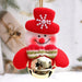 Christmas Tree Plush Doll Ornaments – Santa Claus & Snowman Hanging Pendants for Festive Home Décor & Holiday Gifts - Gear Elevation