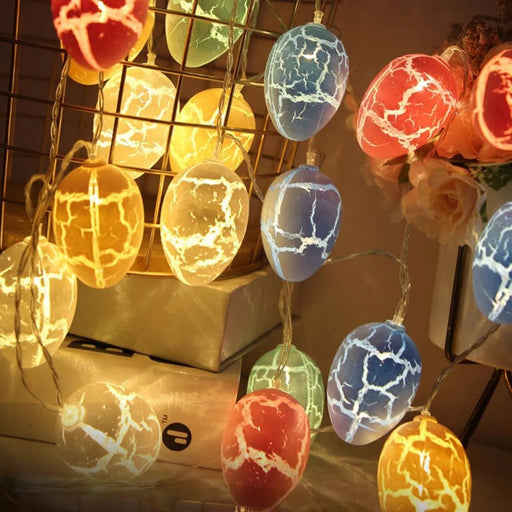 Cracked Egg LED String Lights – Enchanting Easter Décor for Your Home. Perfect Ornaments for Festive Vibes and Delightful Gifts - Gear Elevation