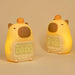 Cute Cartoon Capybara Night Light with Digital Clock – Adjustable Brightness and Cute Shapes to Brighten Your Night - Gear Elevation