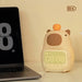 Cute Cartoon Capybara Night Light with Digital Clock – Adjustable Brightness and Cute Shapes to Brighten Your Night - Gear Elevation