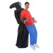 Death Grim Reaper Inflatable Costume - Robe Mask Ghost Costume Props for Halloween - Gear Elevation